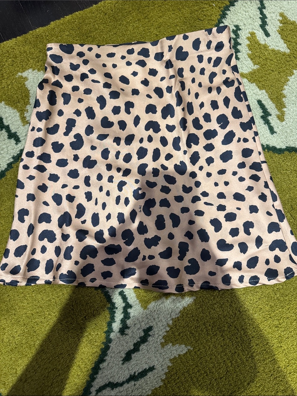 Réalisation Par Silk Mini Skirt—Animal Print